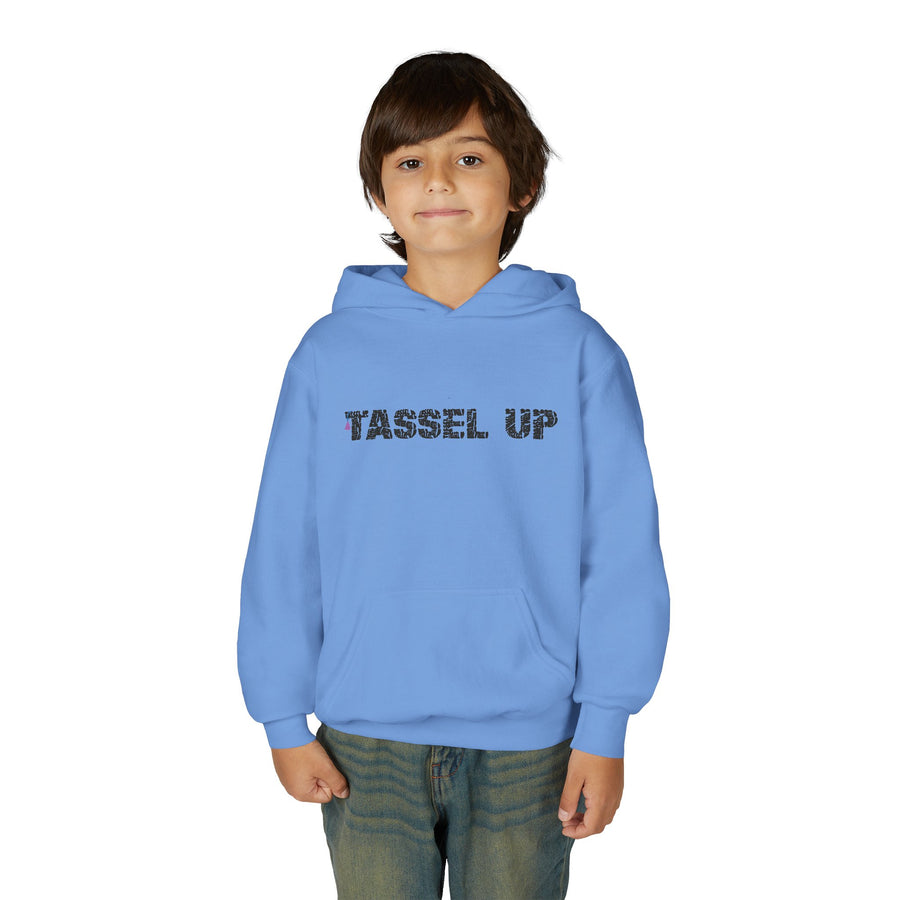 Tassel Up Repeat Youth Heavy Blend Hoodie