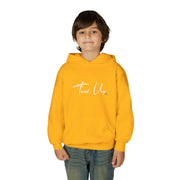 Tassel Up Cursive Youth Heavy Blend Hoodie