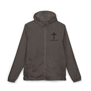 Tassel Cross Unisex Full-Zip Windbreaker Jacket