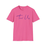 Tassel Up Purple Cursive Unisex Softstyle T-Shirt