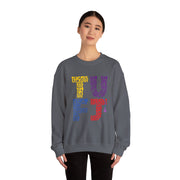 TUFJ Multicolor Repeat Unisex Sweatshirt