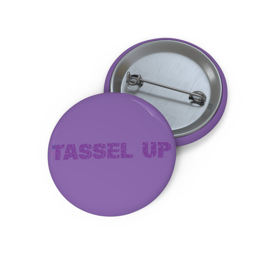 Tassel Up Repeat Purple Pin Buttons