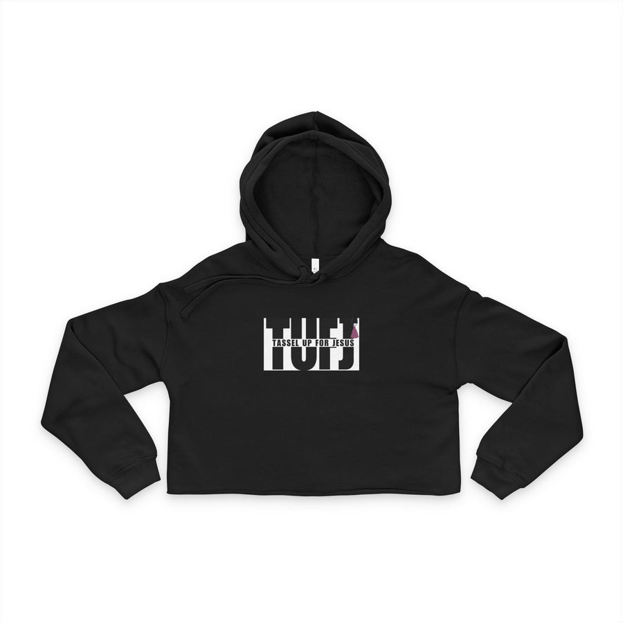 Women's Cropped TUFJ Hoodie