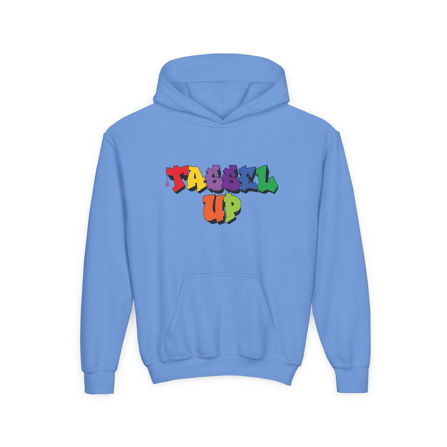 Tassel up Graffiti Youth Heavy Blend Hoodie