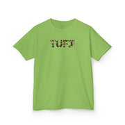 TUFJ Camo Leopard And Pearls Kids Heavy Cotton™ Tee