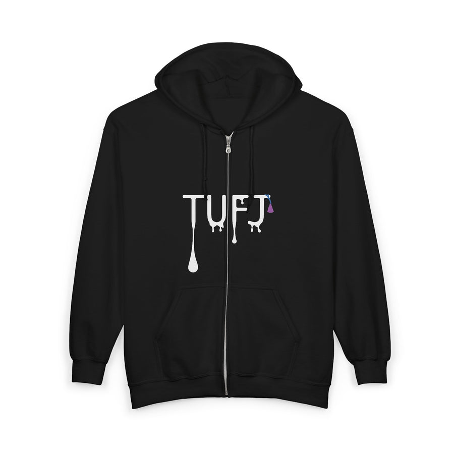 TUFJ Drip Unisex Heavy Blend Full Zip Hoodie