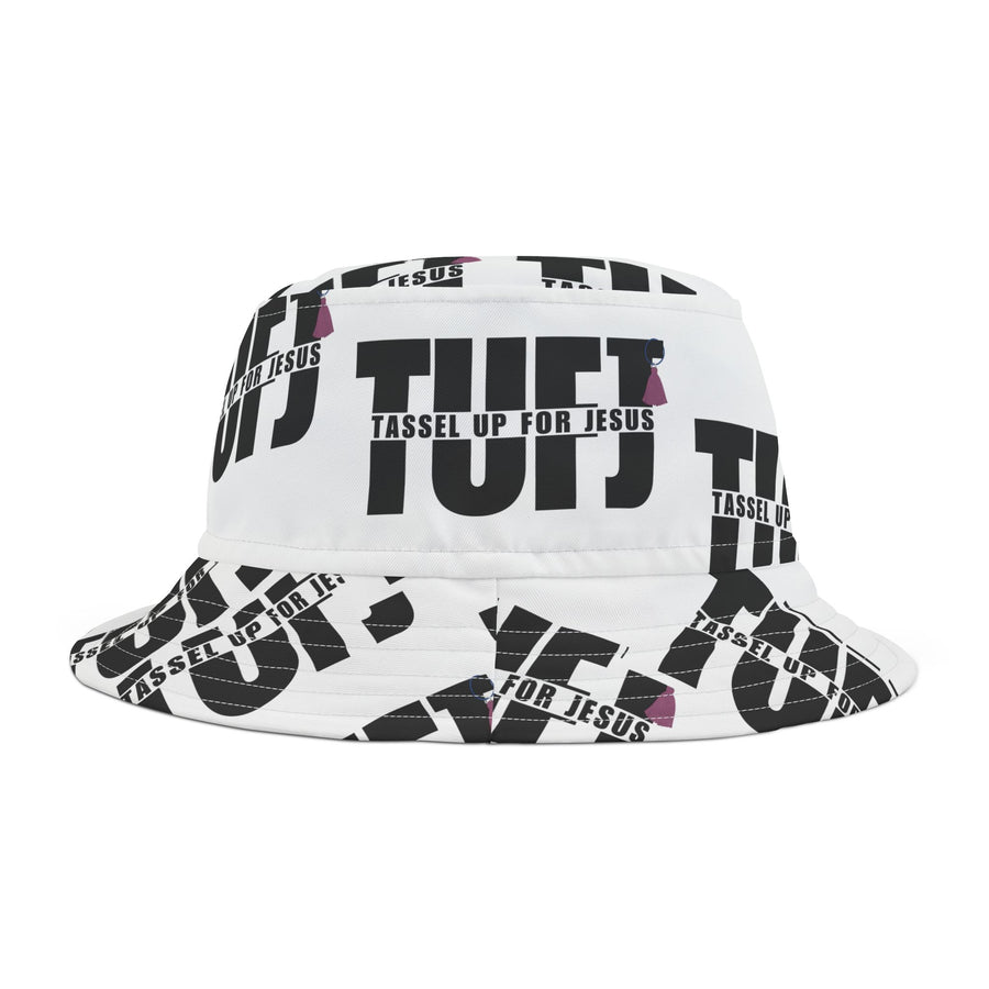 TUFJ Pattern Bucket Hat