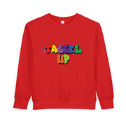 Tassel Up Graffiti Toddler Sweatshirt