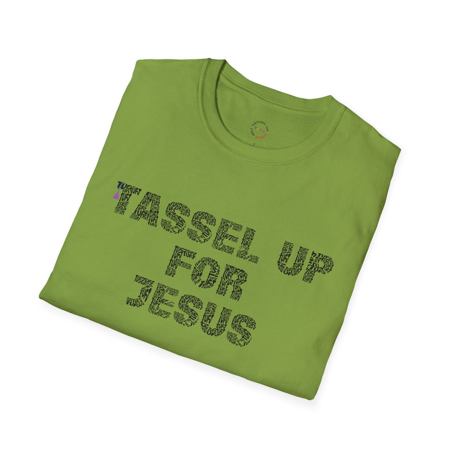 Tassel Up For Jesus Repeat Unisex Softstyle T-Shirt