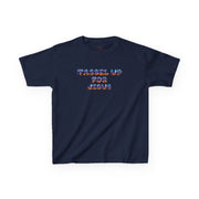 Tassel Up For Jesus Camo Kids Heavy Cotton™ Tee