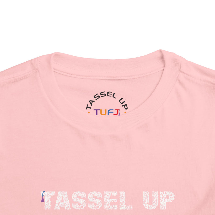 Tassel Up For Jesus Repeat Toddler Short Sleeve Tee