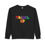 Tassel Up Graffiti Toddler Sweatshirt