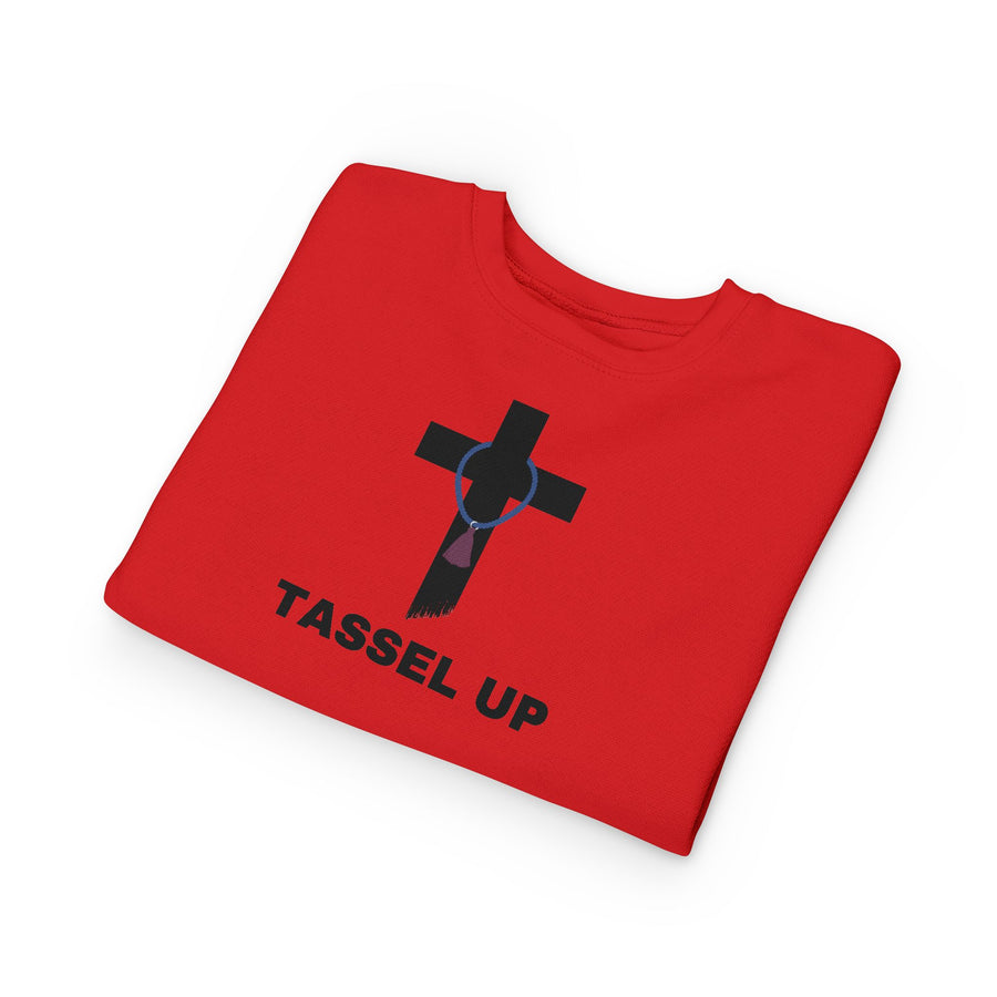 Tassel Cross Toddler Sweatshirt