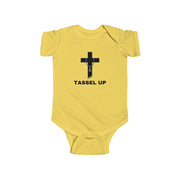 Tassel Cross Infant Fine Jersey Bodysuit