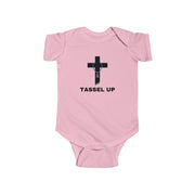 Tassel Cross Infant Fine Jersey Bodysuit