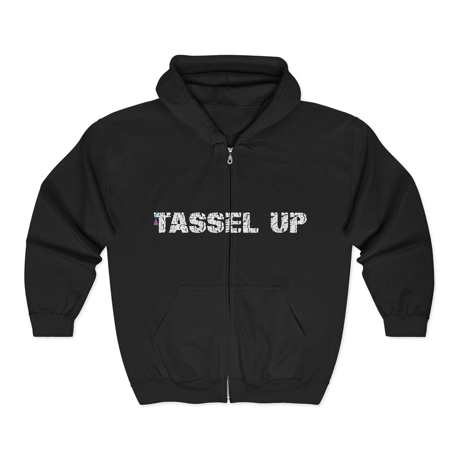 Tassel Up Repeat Unisex Heavy Blend Full Zip Hoodie