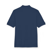 Tassel Up Cursive Unisex Polo Shirt (Embroidery)