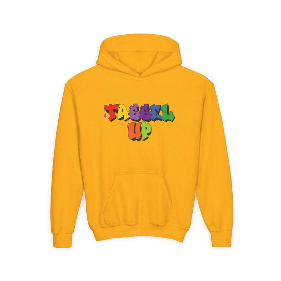 Tassel up Graffiti Youth Heavy Blend Hoodie