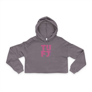 Women's Cropped TUFJ Repeat Hoodie