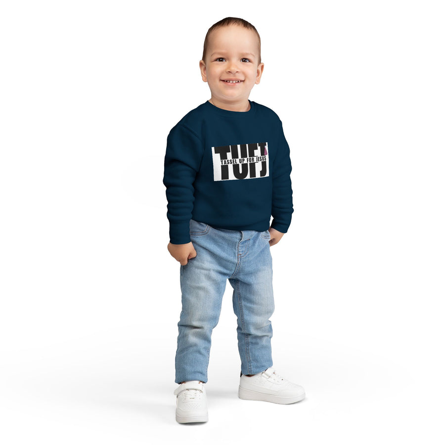 TUFJ Tassel Up For Jesus Toddler Sweatshirt