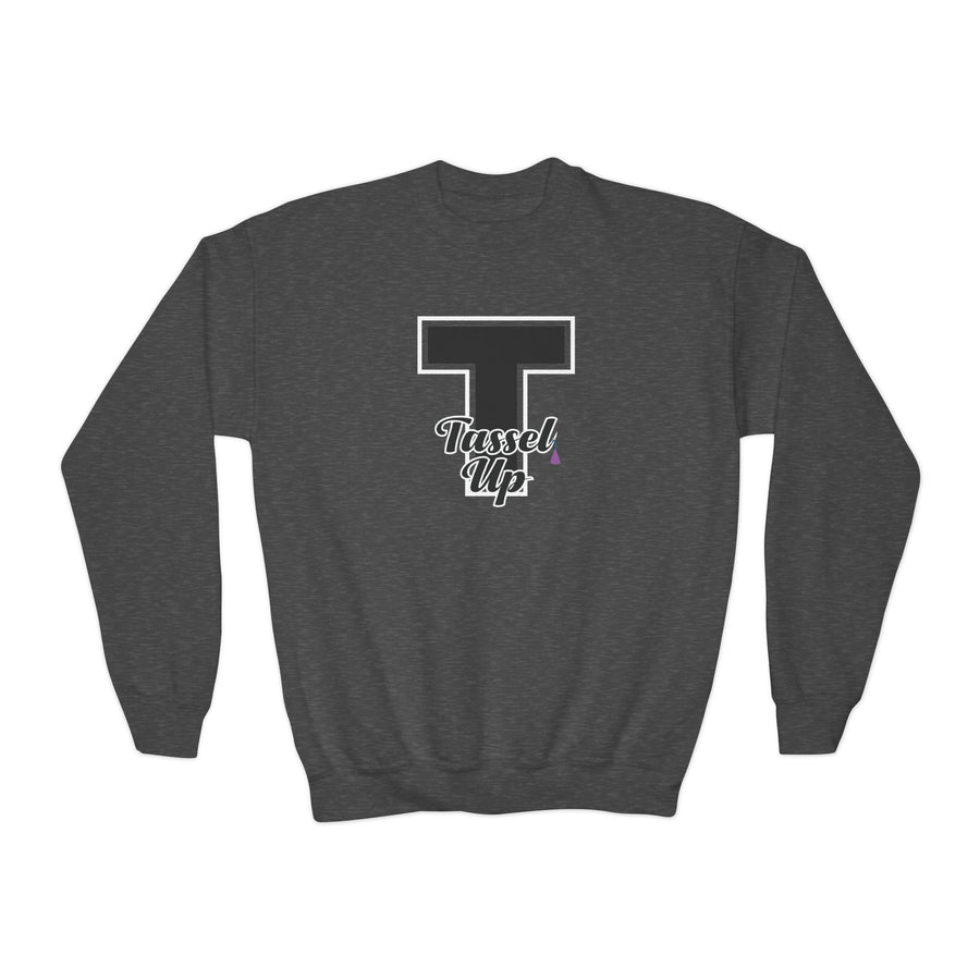 Tassel T Up Youth Crewneck Sweatshirt