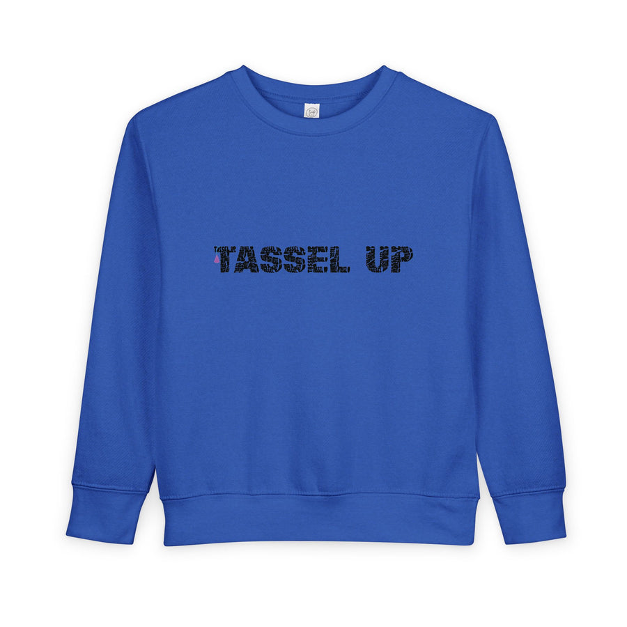 Tassel Up Repeat Toddler Sweatshirt