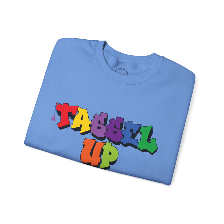 Tassel Up Graffiti Unisex Sweatshirt