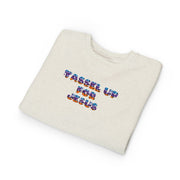 Tassel Up For Jesus Camo Toddler Sweatshirt
