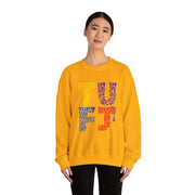 TUFJ Multicolor Repeat Unisex Sweatshirt
