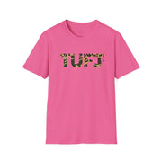 TUFJ Camo Leopard And Pearls Unisex Softstyle T-Shirt
