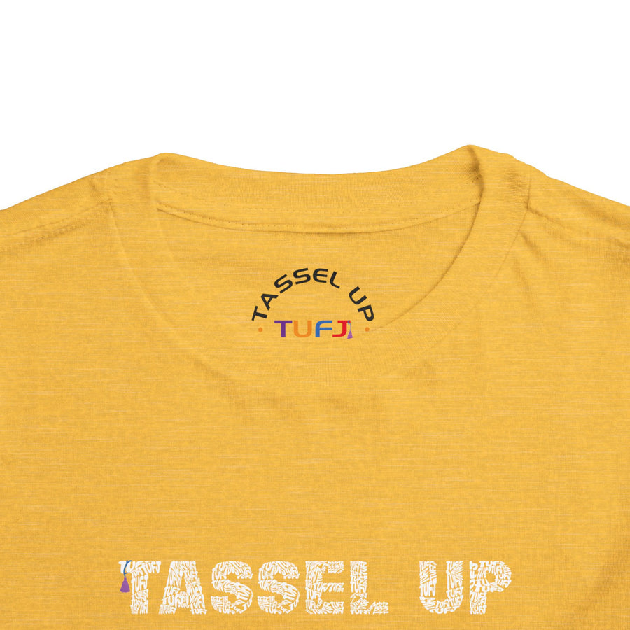 Tassel Up For Jesus Repeat Toddler Short Sleeve Tee