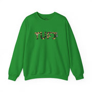 TUFJ Camo Leopard And Pearls Unisex Sweatshirt