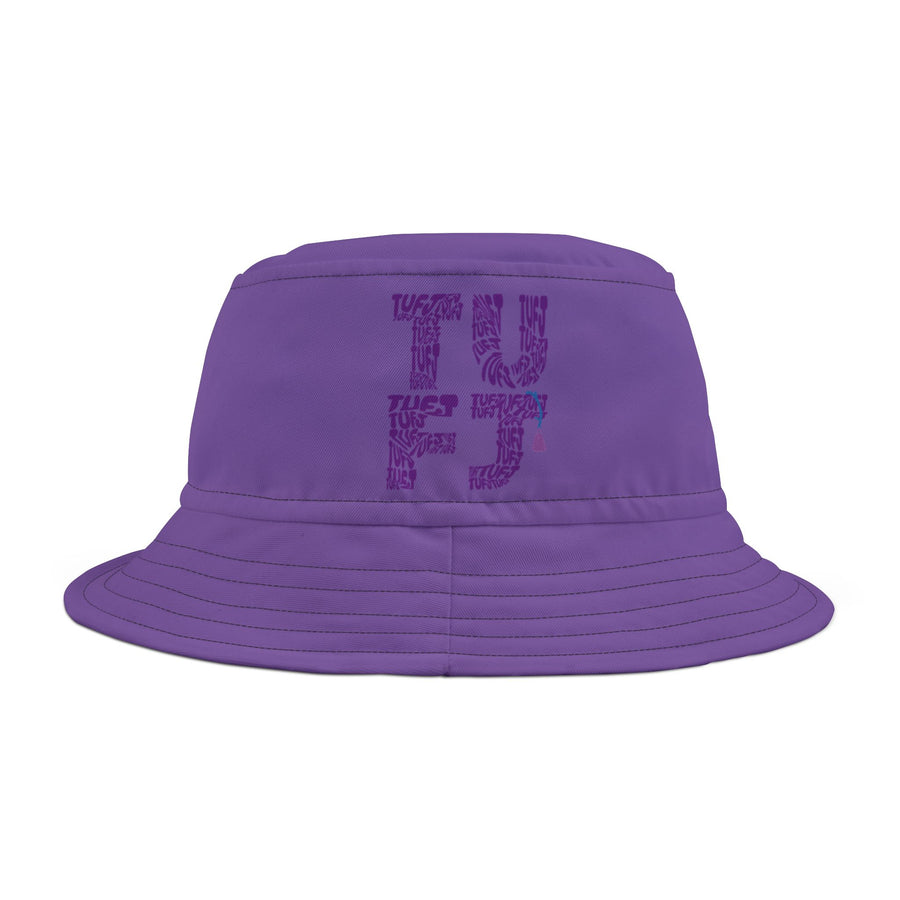 TUFJ Repeat Purple Bucket Hat