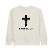 Tassel Cross Toddler Sweatshirt