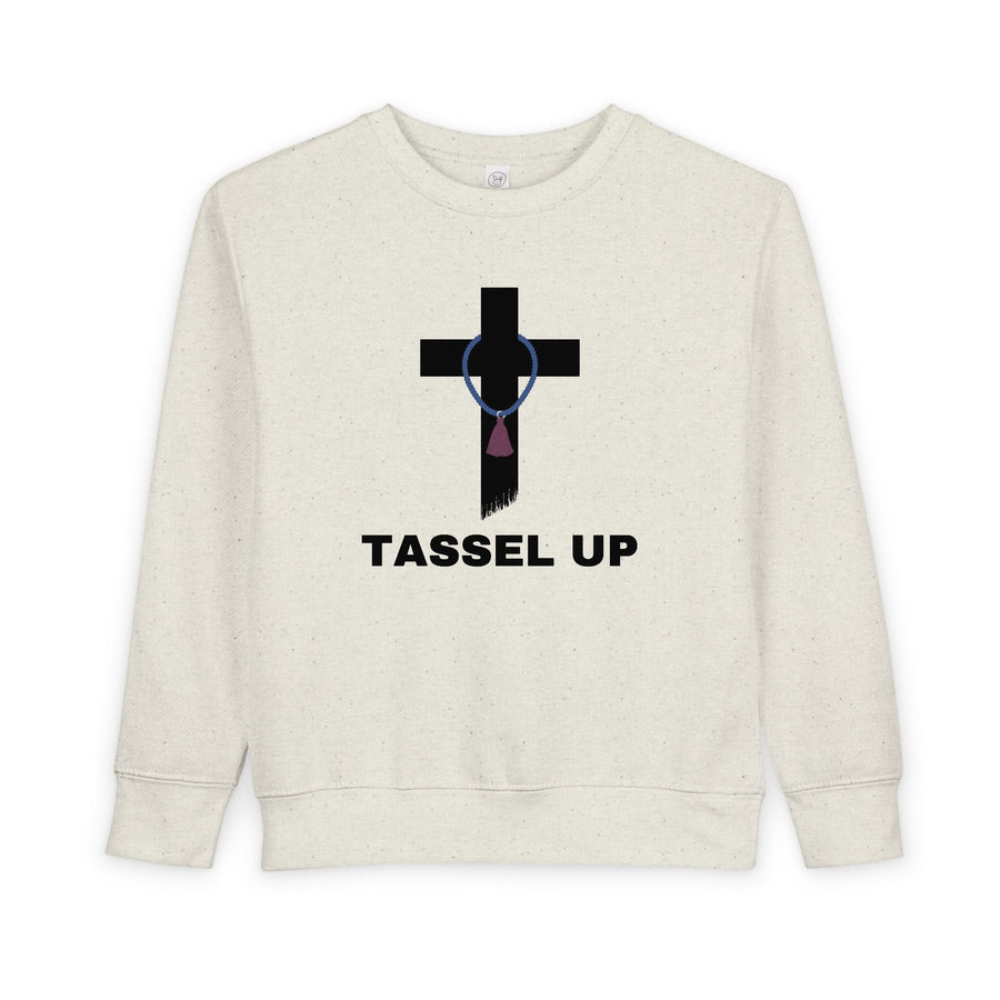 Tassel Cross Toddler Sweatshirt