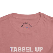 Tassel Up For Jesus Repeat Toddler Short Sleeve Tee