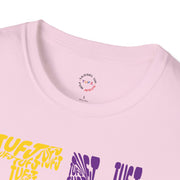 TUFJ Multi Color Repeat Unisex Softstyle T-Shirt