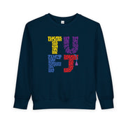 TUFJ Multicolor Repeat Toddler Sweatshirt