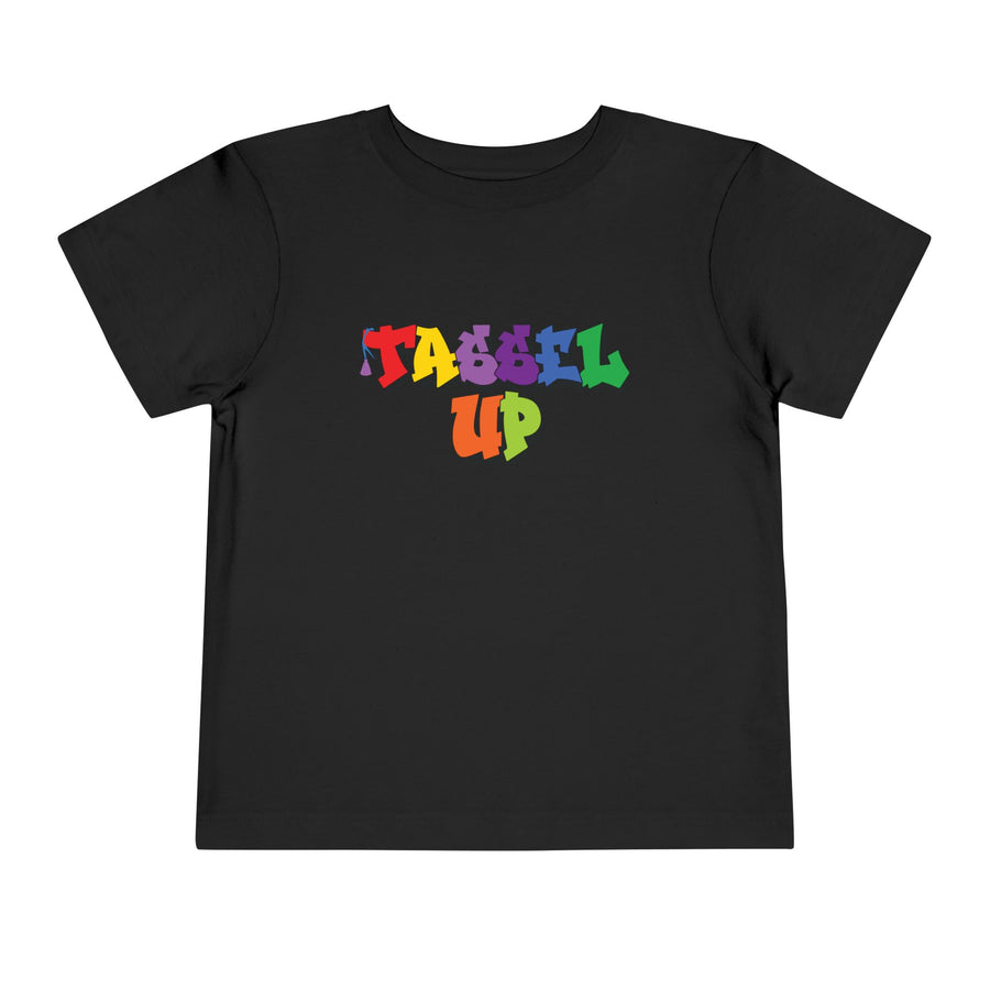 Tassel Up Graffiti Toddler Short Sleeve Tee