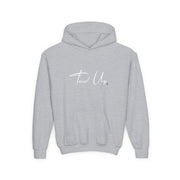 Tassel Up Cursive Youth Heavy Blend Hoodie