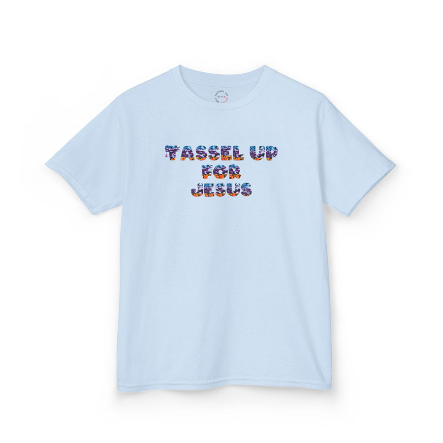 Tassel Up For Jesus Camo Kids Heavy Cotton™ Tee