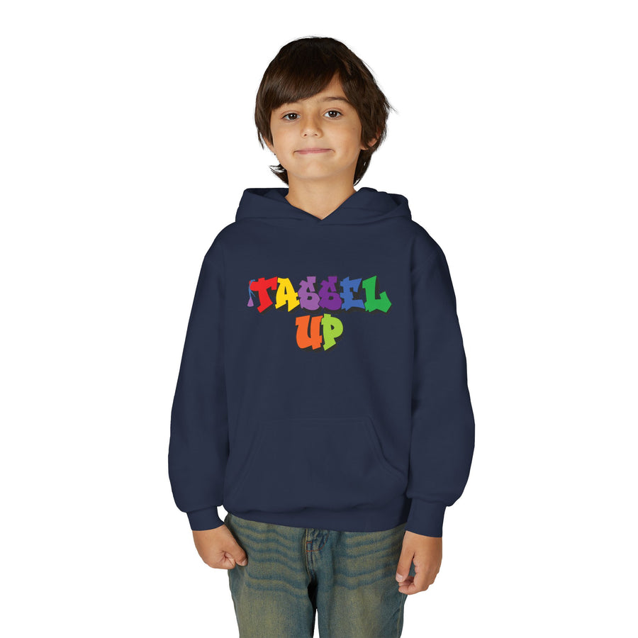 Tassel up Graffiti Youth Heavy Blend Hoodie