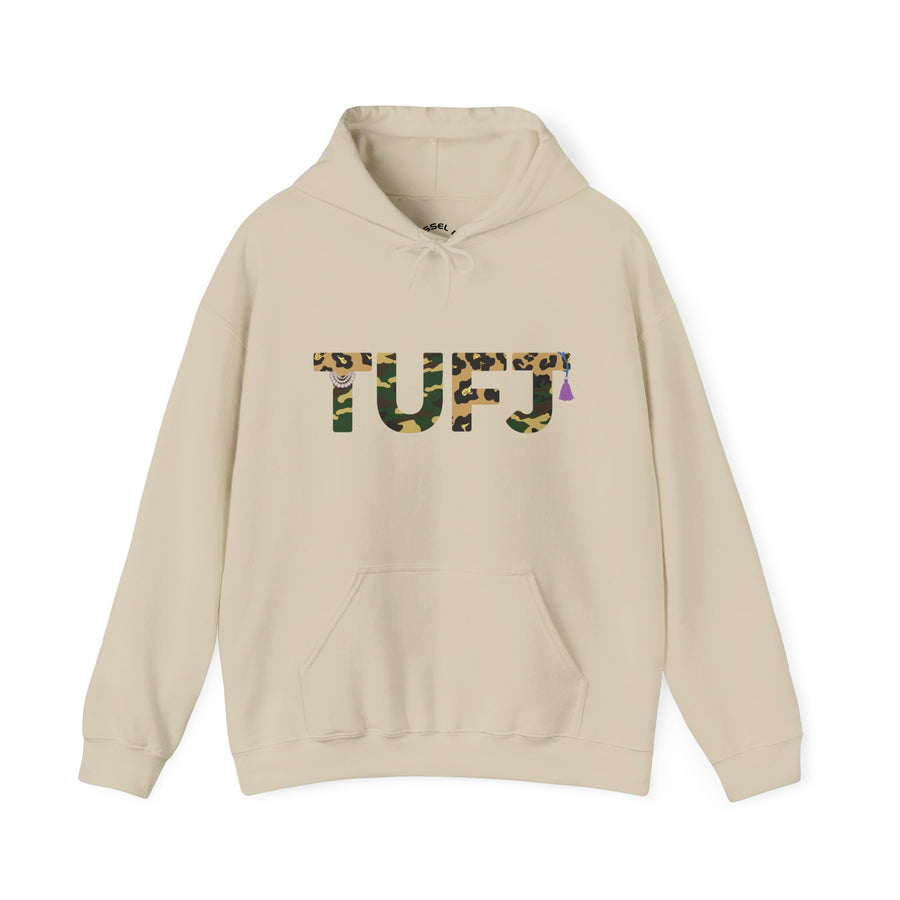 TUFJ  Camo Leopard And Pearls Unisex Hoodie