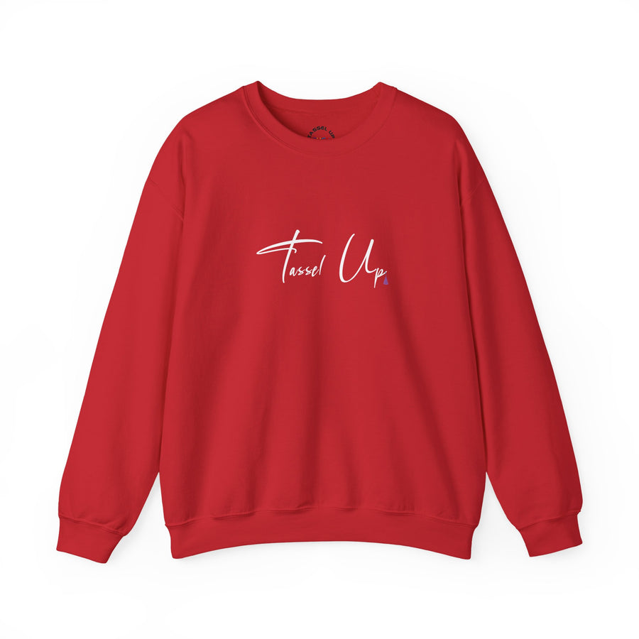 Tassel Up Cursive Unisex Sweatshirt