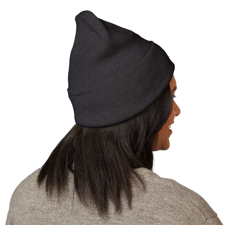 Tassel T Up Cuffed Beanie