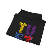TUFJ Multicolor Repeat Unisex Hoodie