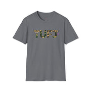 TUFJ Camo Leopard And Pearls Unisex Softstyle T-Shirt