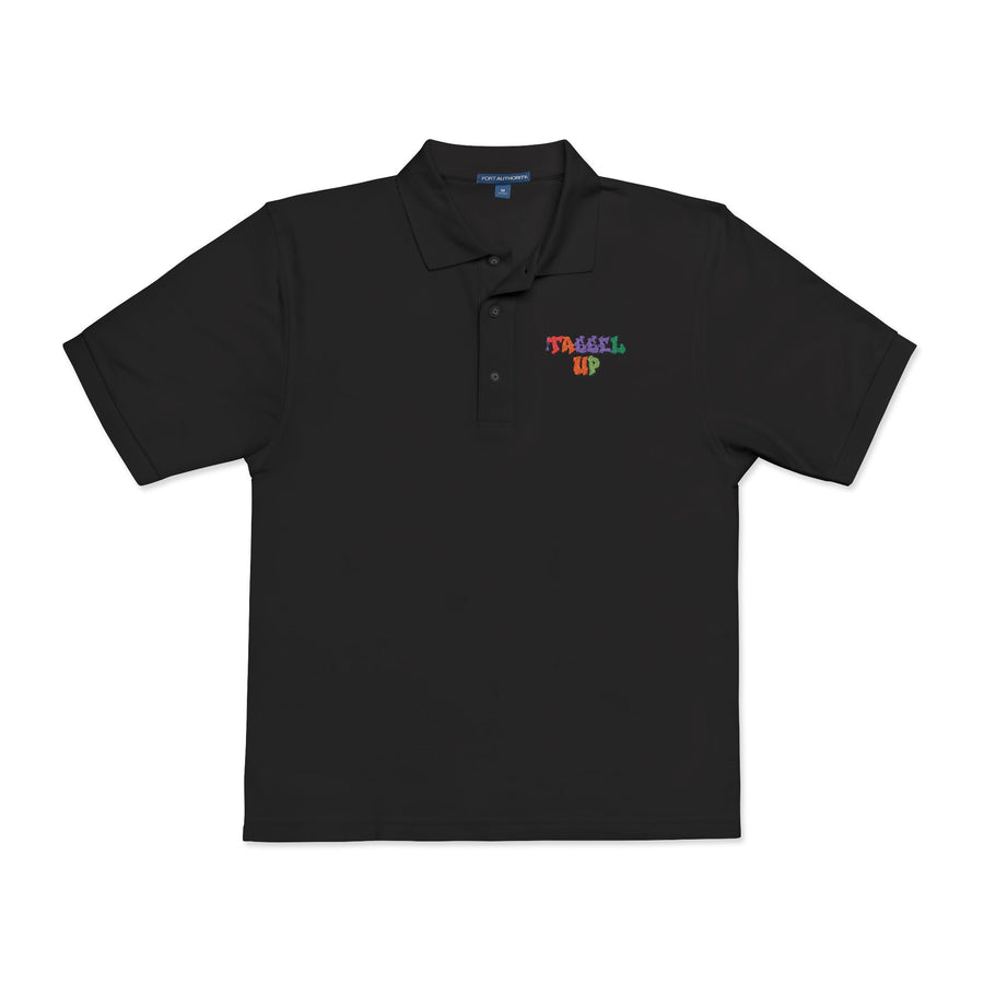 Tassel Up Graffiti Unisex Polo Shirt (Embroidery)