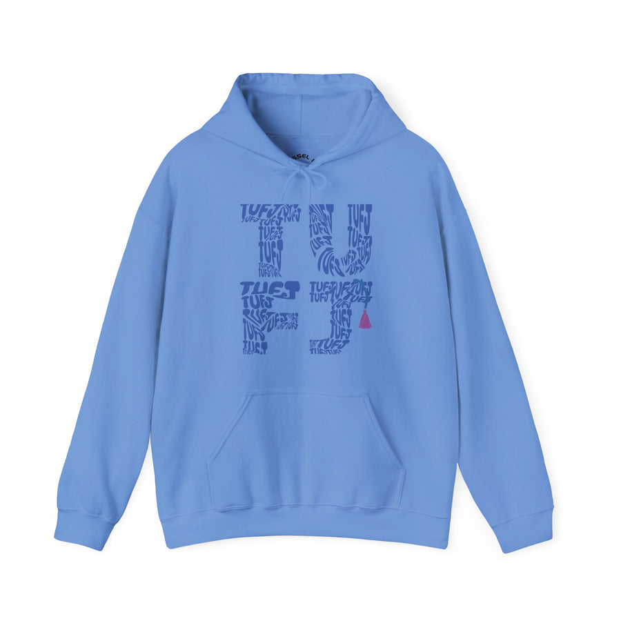 TUFJ Blue Repeat Unisex Hoodie