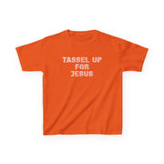 Tassel Up For Jesus Repeat Kids Heavy Cotton™ Tee
